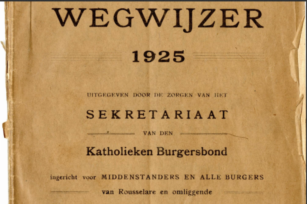 Wegwijzer 1925